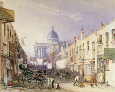London University from Old Gower Muse by George Shepherd